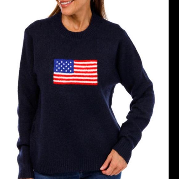 Nanette Lepore Sweaters - Nanette Lepore Sweater with American Flag Design. NWT